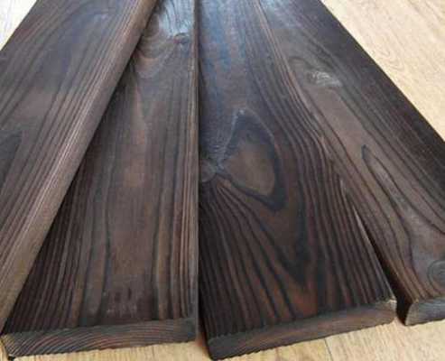 高锰酸钾碳化木头的方法（防腐木发黑）