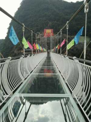 桂林荔浦玻璃桥多高多长（广西景观防腐木木桥）
