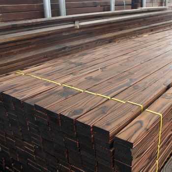 防腐木炭化木木材市场（附近哪里有卖防腐木或碳化木的）