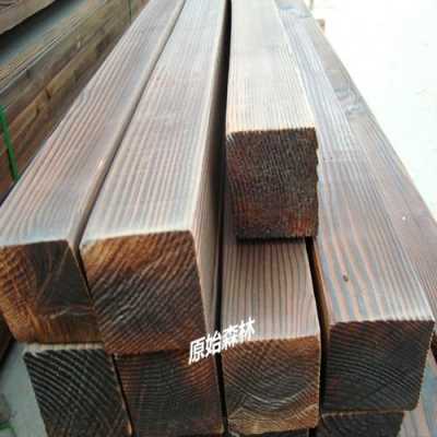 福建碳化木防腐木工程（炭化木和防腐木价格）